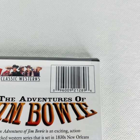 TV Classic Western The Adventures of Jim Bowie (DVD, 2004, 2-Disc Set) - Picture 3 of 3